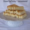 Slané tyčinky - sezamové